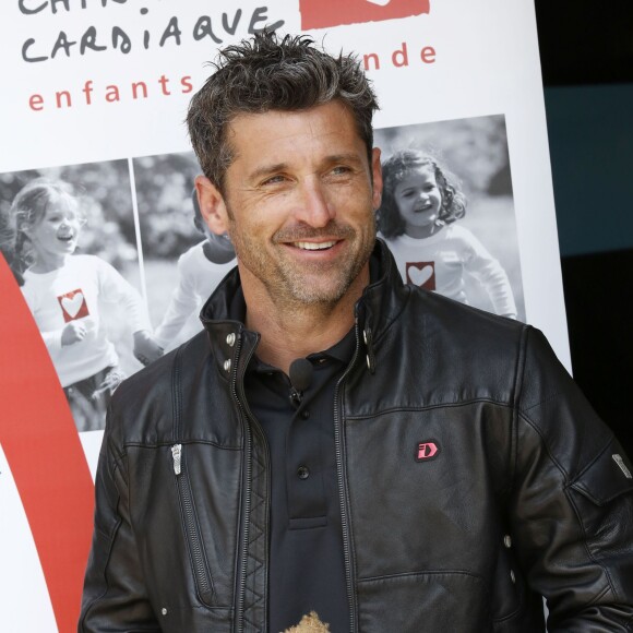 Exclusif - Prix Spécial - Le Mans - Le 9 juin 2015. Pour sa 4ème participation aux 24 heures du Mans, l'acteur pilote Patrick Dempsey soutient l'association Mécénat Chirurgie Cardiaque et les 24 heures du coeur.