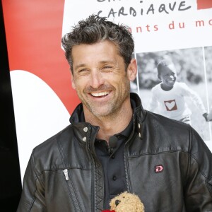 Exclusif - Prix Spécial - Le Mans - Le 9 juin 2015. Pour sa 4ème participation aux 24 heures du Mans, l'acteur pilote Patrick Dempsey soutient l'association Mécénat Chirurgie Cardiaque et les 24 heures du coeur.