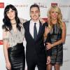 Ali Lohan, Michael Lohan Jr et Dina Lohan à la soirée The Nassimi Group TNG Holiday Launch Celebration à New York, le 17 décembre 2014