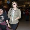 Kesha à l'aéroport de Los Angeles, le 17 octobre 2015