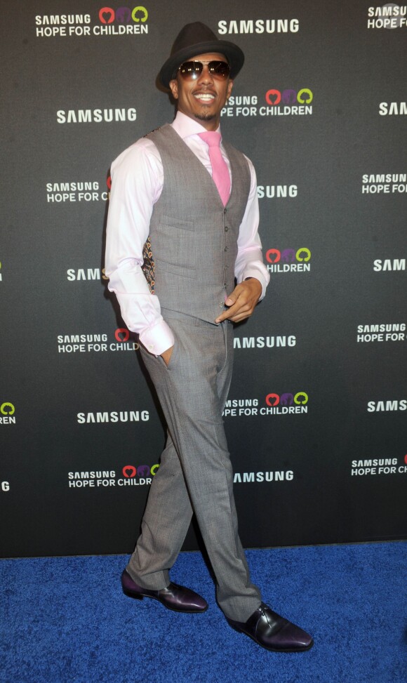 Nick Cannon - People au gala "The Samsung Hope for Children" à New York. le 17 septembre 2015