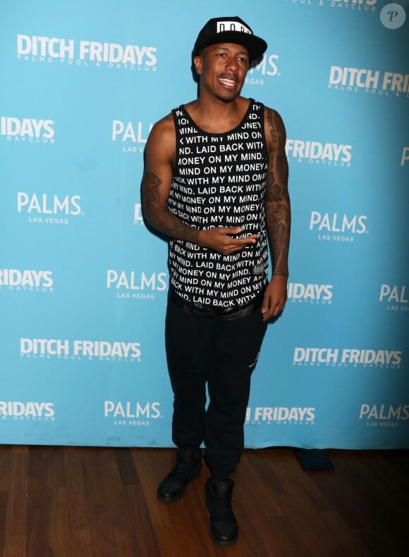 Nick Cannon pose lors de la soirée "Ditch Friday" à Las Vegas le 11 septembre 2015.