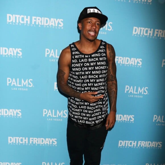 Nick Cannon pose lors de la soirée "Ditch Friday" à Las Vegas le 11 septembre 2015.