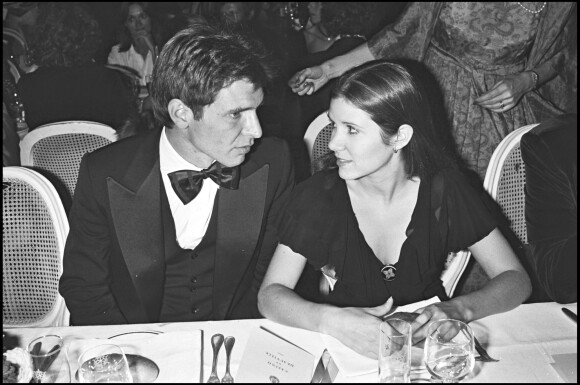 Harrison Ford et Carrie Fisher à Deauville en 1982