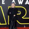 Carrie Fisher - Avant-première de Star Wars : Le Réveil de la Force à Londres le 16 décembre 2015