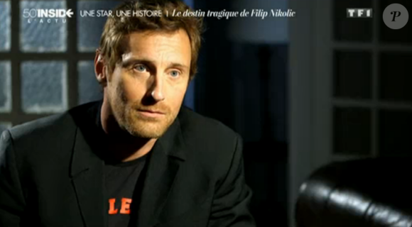 Franck Delay dans "50 min Inside" sur TF1, le 2 janvier 2016.