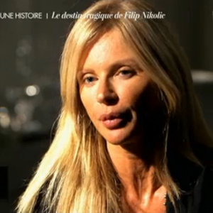 Valérie Bourdin témoigne au sujet de Filip Nikolic dans "50 min Inside" sur TF1, le 2 janvier 2016.