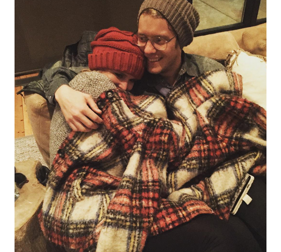 Miranda Lambert a retrouvé le sourire dans les bras du jeune Anderson East. Photo postée sur Instagram, le 2 janvier 2015.