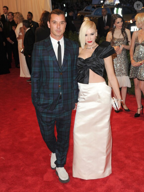 Gwen Stefani, Gavin Rossdale - Soiree "'Punk: Chaos to Couture' Costume Institute Benefit Met Gala" a New York le 6 mai 2013.