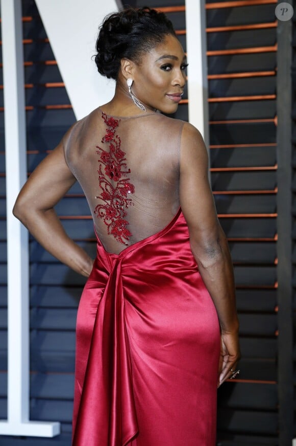 Serena Williams à la soirée Vanity Fair Oscar Party à Hollywood, le 22 février 2015