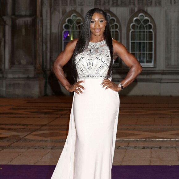 Serena Williams au dîner des Champions au Guidlhall de la City à Londres, le 12 juillet 2015