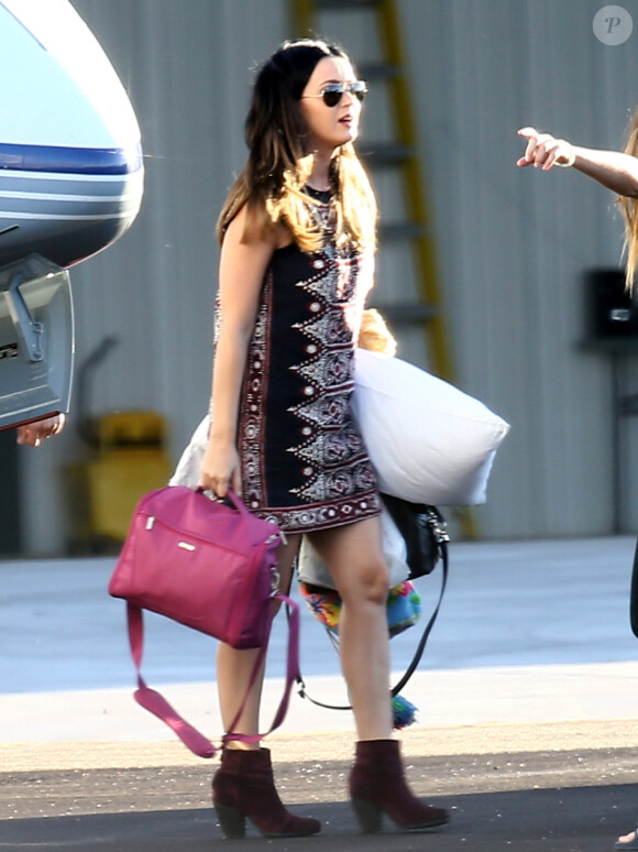 Exclusif - Katy Perry - Mariage de Allison Williams ("Girls") et Ricky Van Veen dans une ferme du Wyoming le 19 septembre 2015.