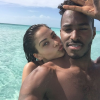 Photo de DJ Ruckus et Shanina Shaik en vacances aux Bahamas, publiée le 24 décembre 2015.