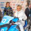 Pamela Anderson - Pamela Anderson et Heather Mills participent au "Formula Snow 2015" à Saalbach-Hinterglemm (Autriche) le 4 décembre 2015.