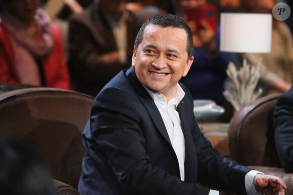 Exclusif - Yuri Buenaventura, lors de l'enregistrement de l'émission Du côté de chez Dave, le 9 décembre 2015 pour une diffusion le 10 janvier sur France 3.