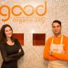 Exclusif - Mareva Galanter présente pour l'ouverture de la première boutique Good Organic Only à Paris, le 8 décembre 2015.