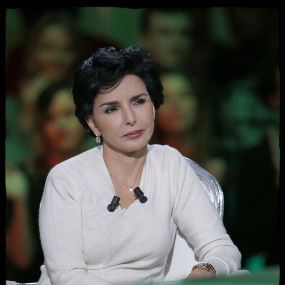 Exclusif - Rachida Dati. Aubervilliers, le 7 janvier 2016 : enregistrement au studio 102 de "Salut les Terriens", l'émission de Thierry Ardisson, qui sera diffusée le 9 janvier sur Canal+. ©Alain Guizard/Bestimage