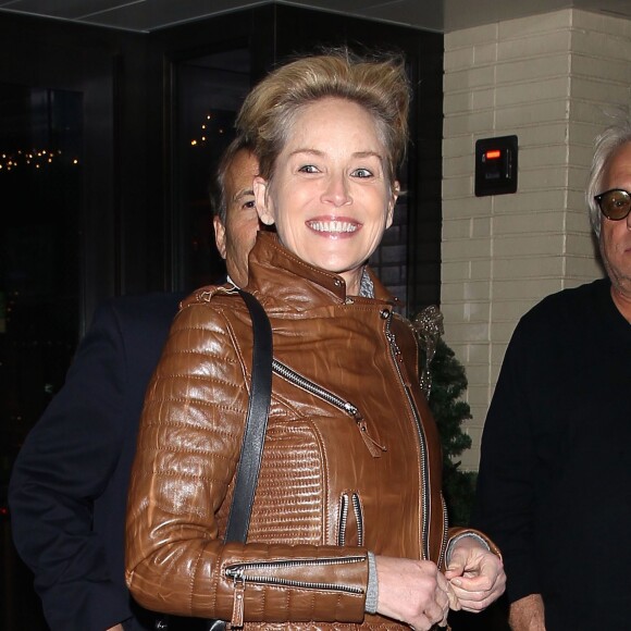 Sharon Stone à Los Angeles, le 14 décembre 2015.