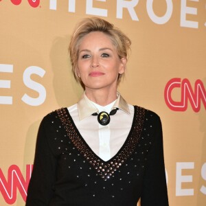 Sharon Stone à la soirée CNN Heroes 2015 à New York, le 17 novembre 2015.