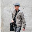 David Bowie se promenant dans les rues de New York, le 17 octobre 2013