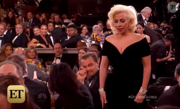 Lady Gaga vs. Leonardo DiCaprio, la Toile en a fait un buzz. (capture d'écran)