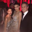 Kylie Jenner et Kourtney Kardashian à l'after-party des Golden Globes. Photo postée sur Instagram, le 11 janvier 2016.