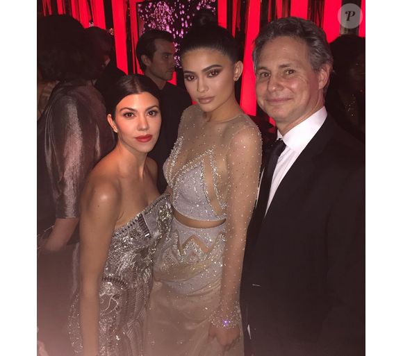 Kylie Jenner et Kourtney Kardashian à l'after-party des Golden Globes. Photo postée sur Instagram, le 11 janvier 2016.
