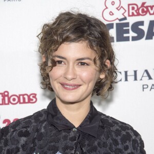 Audrey Tautou - Soirée des Révélations César 2016 dans les salons de la maison Chaumet place Vendôme à Paris, le 11 janvier 2016.