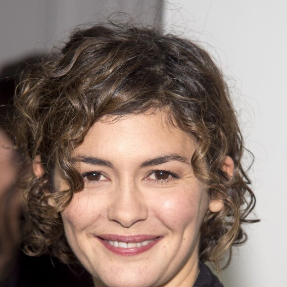 Audrey Tautou - Soirée des Révélations César 2016 dans les salons de la maison Chaumet place Vendôme à Paris, le 11 janvier 2016.