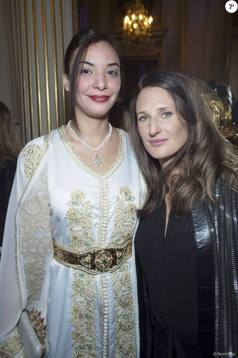 Loubna Abidar et Camille Cottin Soirée des Révélations César 2016 dans les salons de la maison Loubna Abidar et Camille Cottin Soirée des Révélations César 2016 dans les salons de la maison