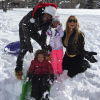 Mariah Carey et son futur ex-mari Nick Cannon en vacances à Aspen avec leurs enfants Monroe et Moroccan. Photo publiée sur Instagram à la fin du mois de décembre 2015.