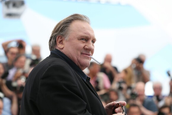 Gérard Depardieu - Photocall du film "Valley of Love" lors du 68e festival de Cannes le 21 mai 2015.