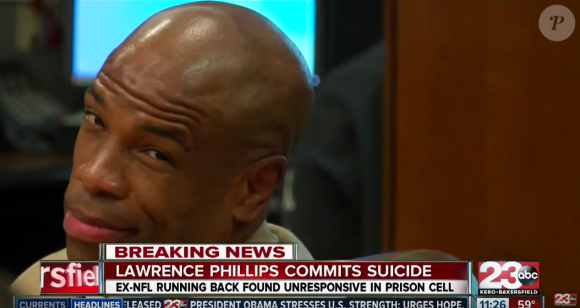 Lawrence Philips s'est suicidé en prison le 13 janvier 2016 à 40 ans.