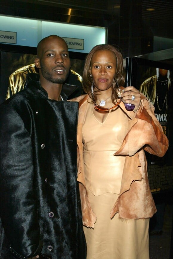 DMX et son épouse Tashera Simmons en 2004