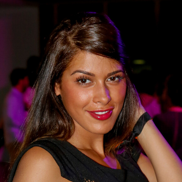 Ayem Nour - Soirée du concours "Orange Jeunes Designers" au Carreau du Temple à Paris, le 4 juin 2015.