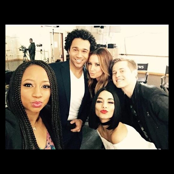 Ashley Tisdale, Corbin Bleu, Vanessa Hudgens... Réunion des stars de High School Musical, 10ans après. Janvier 2016
