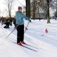 La princesse Mette-Marit - La famille royale de Norvège participe aux activités de sports d'hiver organisées devant le palais royal lors des festivités pour le 25ème anniversaire de règne du roi Harald de Norvège à Oslo, le 17 janvier 2016. 17/01/2016 - Oslo