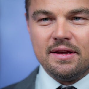 Exclusif - Leonardo DiCaprio en interview lors de l'avant-première du film "The Revenant" au Grand Rex à Paris, le 18 janvier 2016.