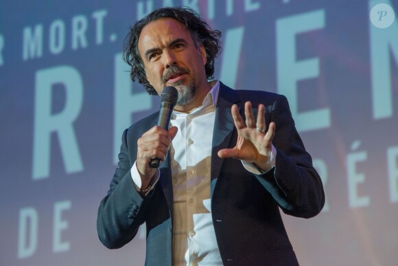Exclusif - Alejandro Gonzalez Inarritu - Avant-première du film "The Revenant" au Grand Rex à Paris, le 18 janvier 2016.