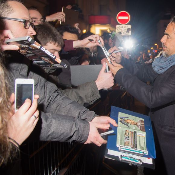 Exclusif - Alejandro Gonzalez Inarritu - Avant-première du film "The Revenant" au Grand Rex à Paris, le 18 janvier 2016.