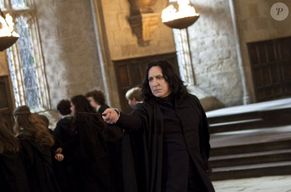 Alan Rickman, alias Severus Snape/Rogue, dans Harry Potter et les Reliques de la mort (partie II)