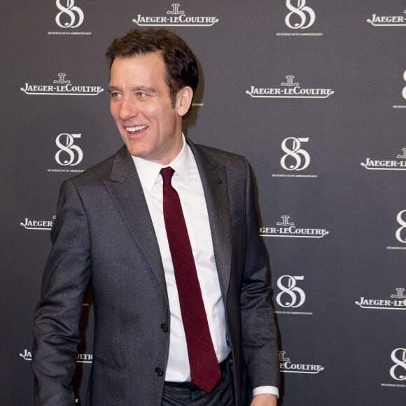 Clive Owen - Photocall du 85ème anniversaire de la montre Jaeger-LeCoultre Reverso à Genève le 18 janvier 2016