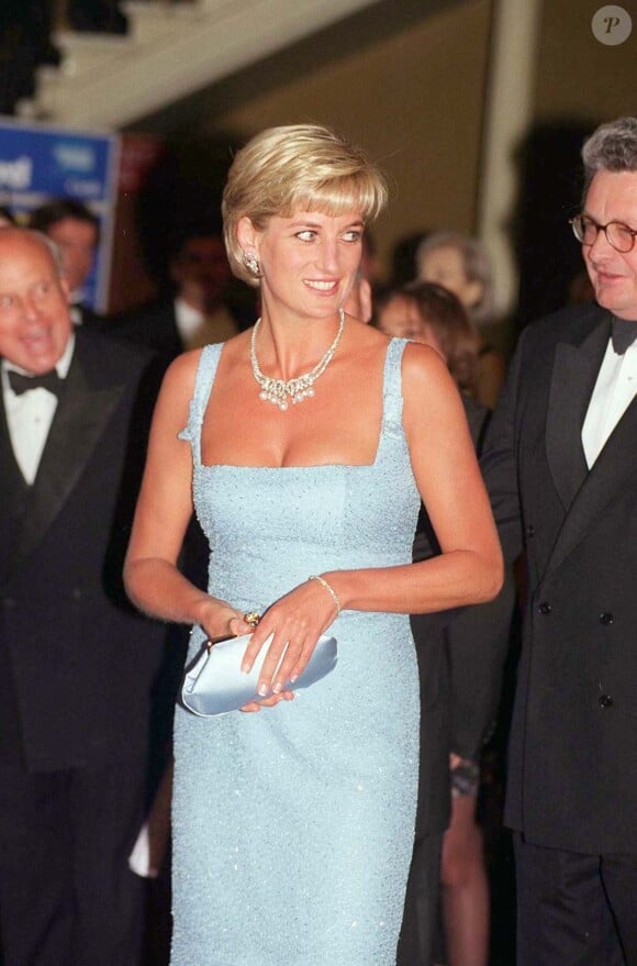 Lady Diana au Royal Albert Hall à Londres en juin 1997