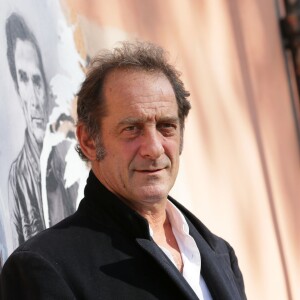 Vincent Lindon sur le photocall du film "La loi du marché" à Rome en Italie le 26 octobre 2015.