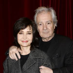 Pierre Arditi et sa femme Evelyne Bouix lors des Rencontres du Théâtre Privé le 19 janvier 2016 au Théâtre de Paris à Paris