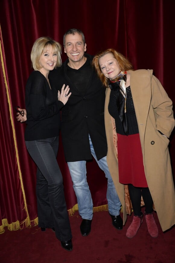 Virginie Stevenoot, Maxime Van Laer et Marie-Bénédicte Roy lors des Rencontres du Théâtre Privé le 19 janvier 2016 au Théâtre de Paris à Paris