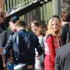 Brooklyn Beckham arrive aux Teen Choice Awards avec sa petite-amie supposée Chloe Moretz à Los Angeles, le 10 août 2014