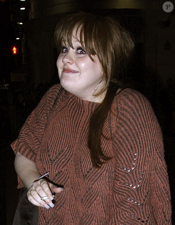 Adele à Londres, le 25 septembre 2008