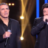 Julien Clerc et Patrick Bruel, dans l'émission Le Grand Show du samedi 23 janvier 2016 sur France 2.