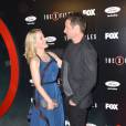 Gillian Anderson et David Duchovny - Présentation de la nouvelle saison de X-Files, à Los Angeles le 12 janvier 2016